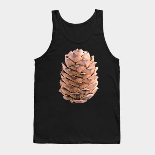 minimalist pine cone Tank Top